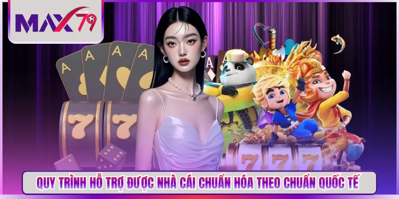 Quy trình hỗ trợ được nhà cái chuẩn hóa theo chuẩn quốc tế